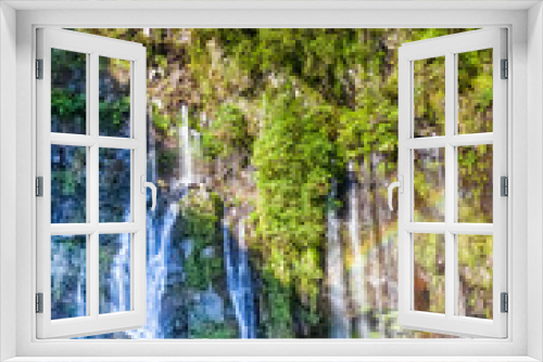 Fototapeta Naklejka Na Ścianę Okno 3D - Cascade de Grand-Galet, Langevin, Réunion Island 