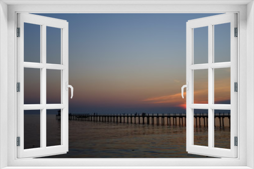 Fototapeta Naklejka Na Ścianę Okno 3D - Beautiful of sunset.