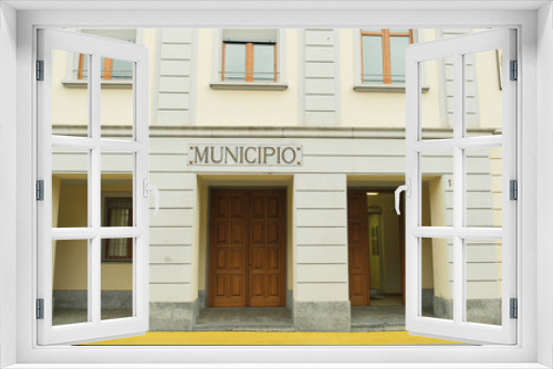 Fototapeta Naklejka Na Ścianę Okno 3D - Municipio di Limido Comasco