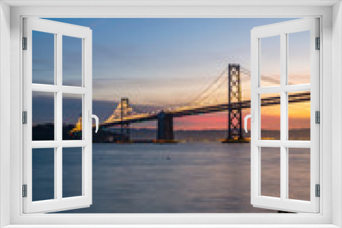 Fototapeta Naklejka Na Ścianę Okno 3D - Sunrise from San Francisco's Embarcadero 