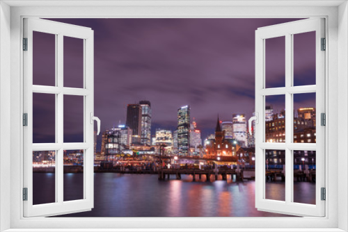 Fototapeta Naklejka Na Ścianę Okno 3D - Sydney Skyline