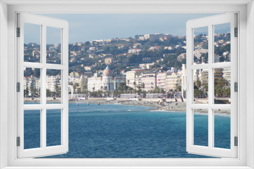 Fototapeta Naklejka Na Ścianę Okno 3D - Nizza - Baie des Anges (Engelsbucht)