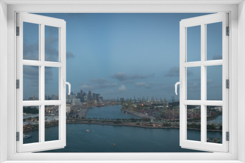 Fototapeta Naklejka Na Ścianę Okno 3D - panoramic view of the city
