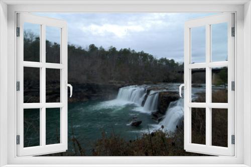 Fototapeta Naklejka Na Ścianę Okno 3D - Little River Canyon Falls near Ft Payne, Alabama