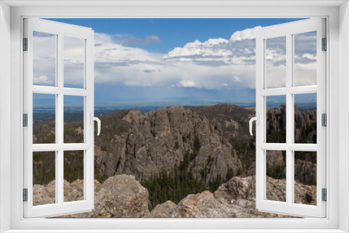 Fototapeta Naklejka Na Ścianę Okno 3D - Custer State Park Landscape View