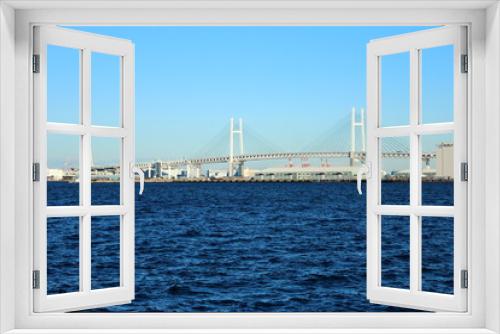 Fototapeta Naklejka Na Ścianę Okno 3D - 横浜港