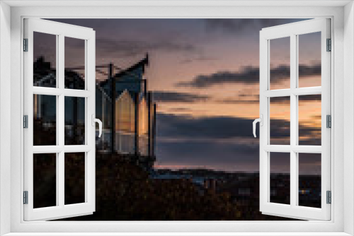 Fototapeta Naklejka Na Ścianę Okno 3D - Sonnenaufgangsstimmung auf Langeoog im Dezember