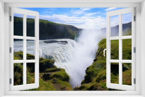 Fototapeta Naklejka Na Ścianę Okno 3D - Gullfoss Waterfall in iceland
