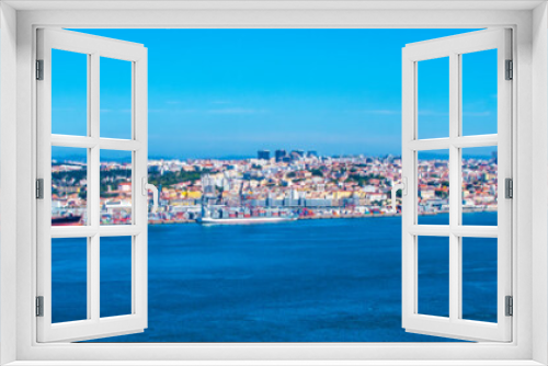 Fototapeta Naklejka Na Ścianę Okno 3D - panorama of city