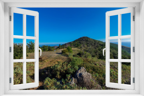 Fototapeta Naklejka Na Ścianę Okno 3D - Alta via dei monti liguri tra Vado e Spotorno