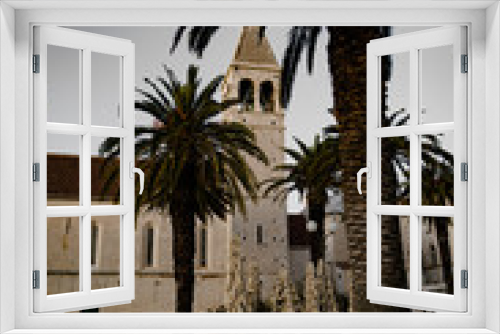 Fototapeta Naklejka Na Ścianę Okno 3D - Church in Trogir