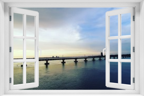Fototapeta Naklejka Na Ścianę Okno 3D - Kochi Sunset