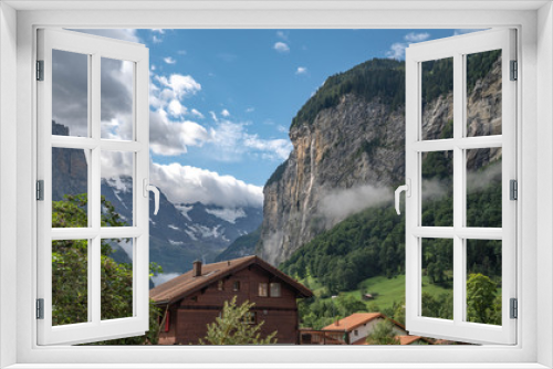 Fototapeta Naklejka Na Ścianę Okno 3D - Switzerland 