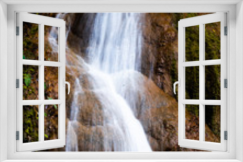 Fototapeta Naklejka Na Ścianę Okno 3D - Phu Sang Waterfall