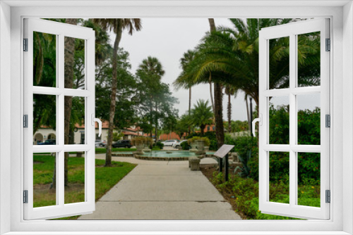 Fototapeta Naklejka Na Ścianę Okno 3D - Historic St. Augustine in Florida, USA