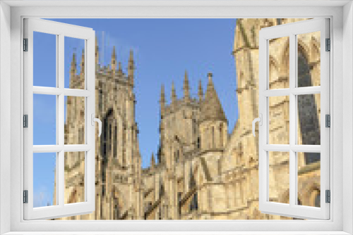 Fototapeta Naklejka Na Ścianę Okno 3D - The iconic York Minster