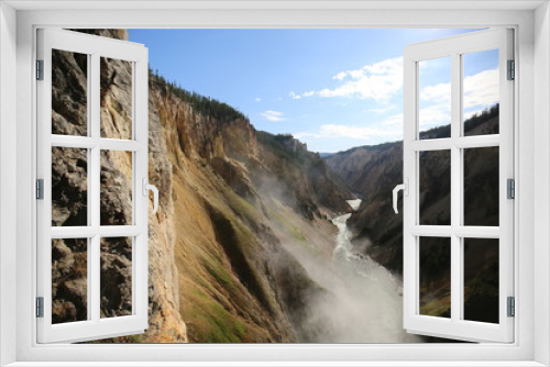 Fototapeta Naklejka Na Ścianę Okno 3D - The Grand Canyon of Yellowstone National Park