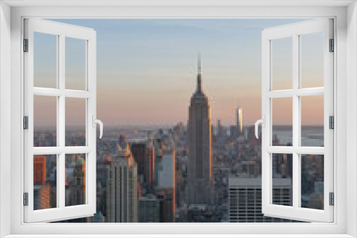 Fototapeta Naklejka Na Ścianę Okno 3D - Skyline New York