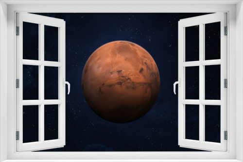 Fototapeta Naklejka Na Ścianę Okno 3D - Planet Mars.