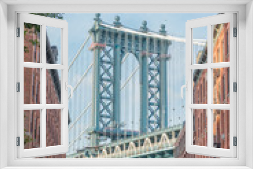 Fototapeta Naklejka Na Ścianę Okno 3D - new york 