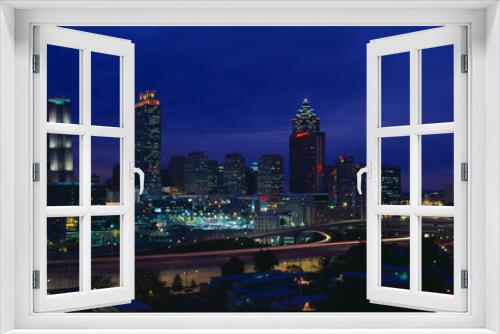 Fototapeta Naklejka Na Ścianę Okno 3D - Atlanta Skyline (After Olympics), Georgia