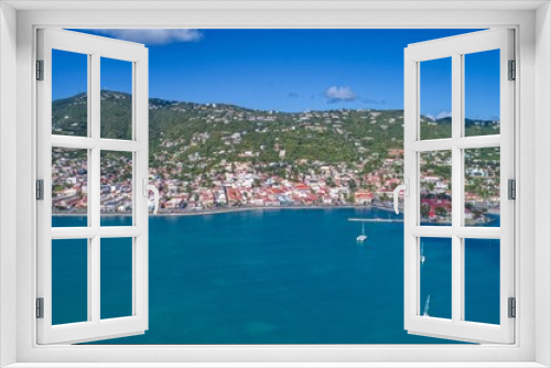 Fototapeta Naklejka Na Ścianę Okno 3D - Charlotte Amalie is the Capital and Largest City of the United States Virgin Islands