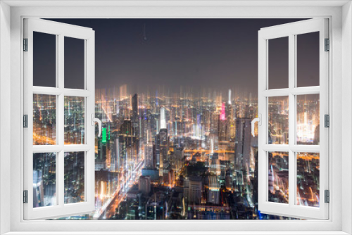 Fototapeta Naklejka Na Ścianę Okno 3D - THAILAND BANGKOK SATHON SKYLINE