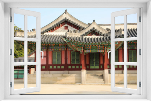 Fototapeta Naklejka Na Ścianę Okno 3D - Huijeongdang Hall of Changdeokgung Palace, Seoul, South Korea