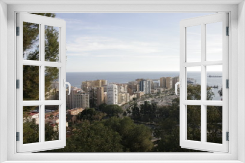 Fototapeta Naklejka Na Ścianę Okno 3D - beach cafeteria  in the Mediterranean