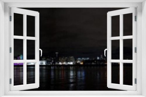 Fototapeta Naklejka Na Ścianę Okno 3D - A Night Time Skyline View Of Liverpool!