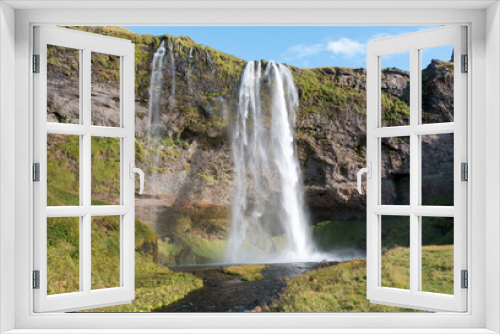 Fototapeta Naklejka Na Ścianę Okno 3D - waterfall in iceland