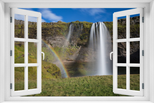 Fototapeta Naklejka Na Ścianę Okno 3D - Seljalandsfoss