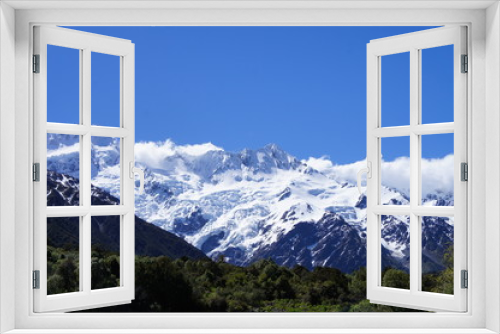 Fototapeta Naklejka Na Ścianę Okno 3D - New Zealand Mt. Cook