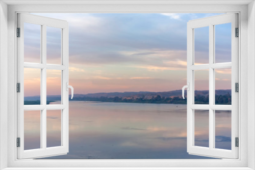 Fototapeta Naklejka Na Ścianę Okno 3D - Der Nil bei Sonnenaufgang