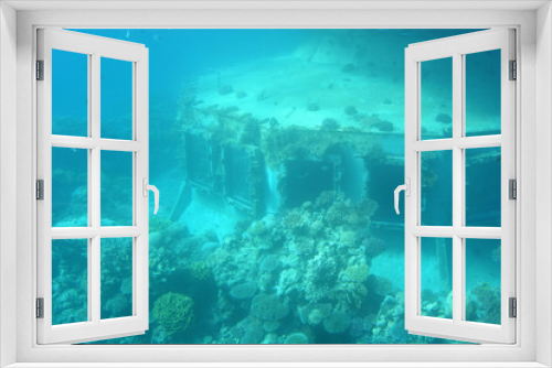 Fototapeta Naklejka Na Ścianę Okno 3D - underwater observatory