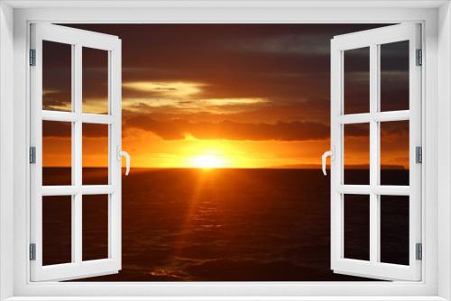 Fototapeta Naklejka Na Ścianę Okno 3D - sunset on kauai