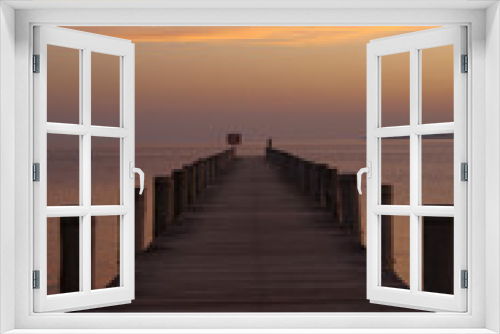Fototapeta Naklejka Na Ścianę Okno 3D - Pier