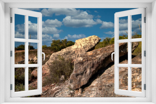 Fototapeta Naklejka Na Ścianę Okno 3D - landscape of Sao Bras de Alportel