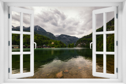 Fototapeta Naklejka Na Ścianę Okno 3D - Majestic Lakes - Königssee / Obersee