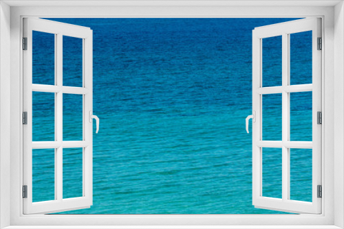 Fototapeta Naklejka Na Ścianę Okno 3D - Blue sea water background