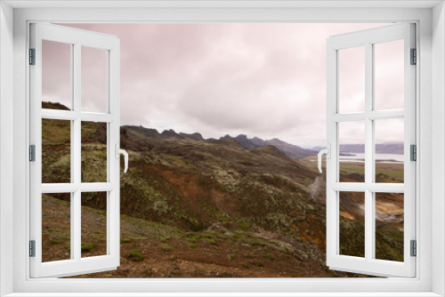 Fototapeta Naklejka Na Ścianę Okno 3D - Beautiful view of the landscape in Iceland