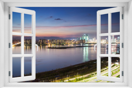 Fototapeta Naklejka Na Ścianę Okno 3D - Nanchang, Jiangxi river views