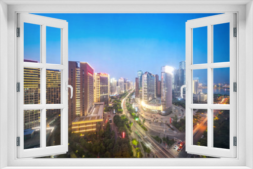 Fototapeta Naklejka Na Ścianę Okno 3D - Bird view at Nanchang China.