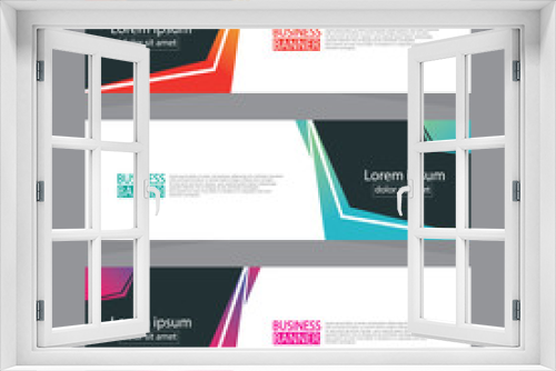 Banner background.modern template design.Vector illustration.