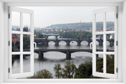 Prag Brücken über die Moldau
