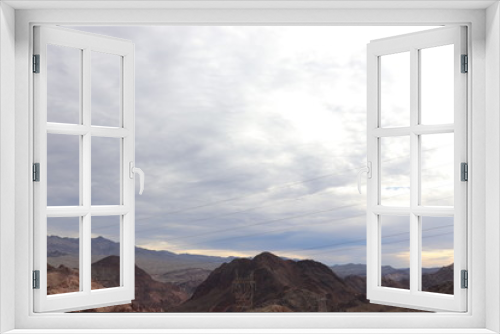 Fototapeta Naklejka Na Ścianę Okno 3D - Desert Mountains