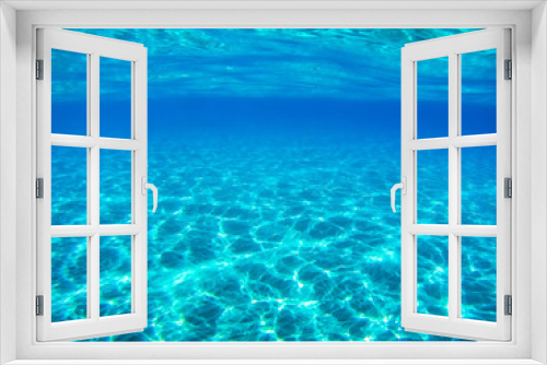 Fototapeta Naklejka Na Ścianę Okno 3D - Abstract marine design template.Blue deep ocean. under the sea.