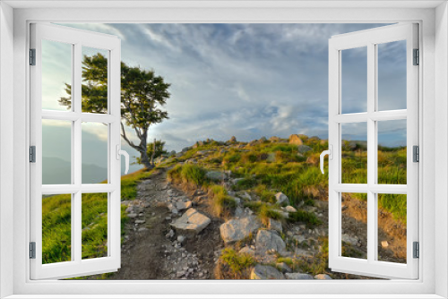 Fototapeta Naklejka Na Ścianę Okno 3D - Landscape on the Mottarone, Italy