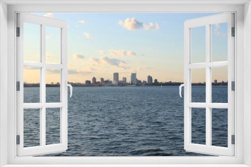 Fototapeta Naklejka Na Ścianę Okno 3D - USA: Milwaukee am Lake Michigan