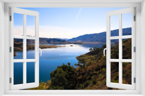 Fototapeta Naklejka Na Ścianę Okno 3D - Lake Casitas Erholungsgebiet in Oak View, Kalifornien